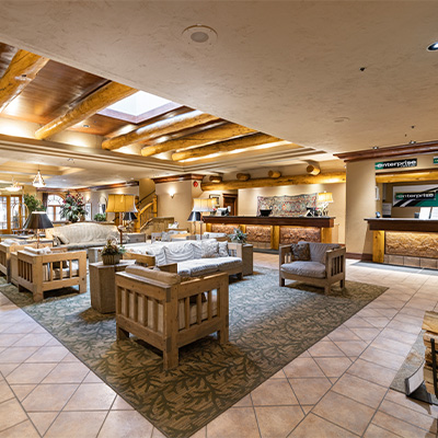 Caribou Lodge & Spa Banff Lobby