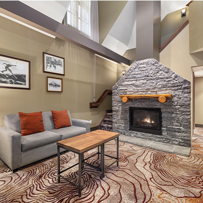 Caribou Lodge & Spa Banff Living Room