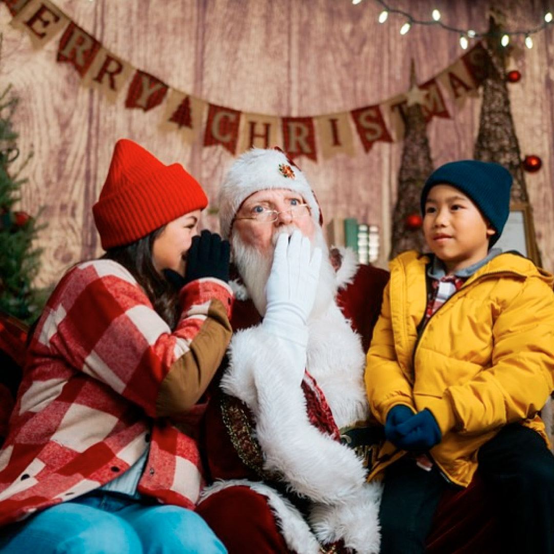 Banff Christmas Market Santa